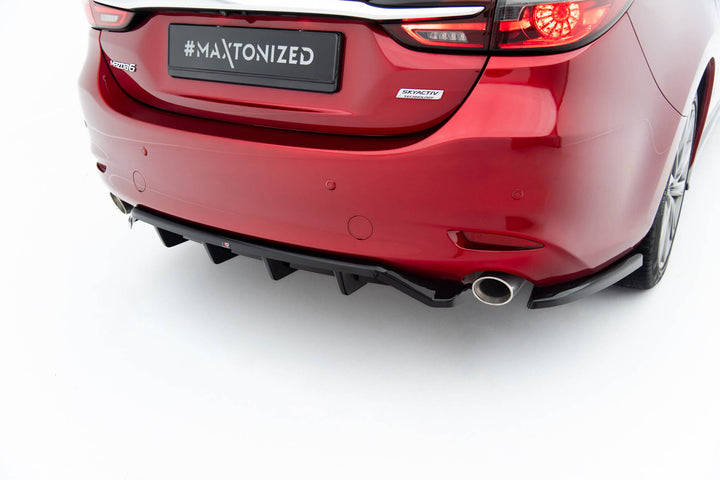 Rear Side Splitters Mazda 6 Sedan Mk3 Facelift