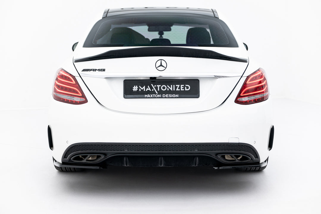 Rear Side Splitters Mercedes-Benz C AMG-Line Sedan W205