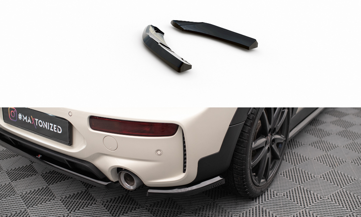 REAR SIDE SPLITTERS MINI COOPER CLUBMAN JOHN COOPER WORKS F54 FACELIFT