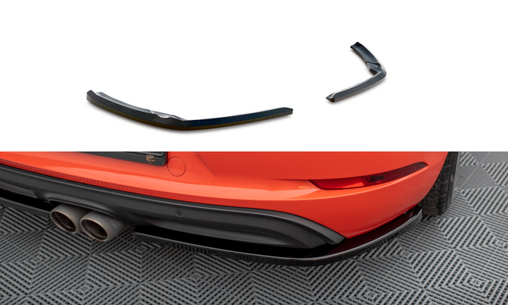 REAR SIDE SPLITTERS PORSCHE 718 CAYMAN 982C