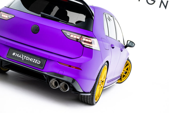 REAR SIDE SPLITTERS V.1 FOR VOLKSWAGEN GOLF R MK8