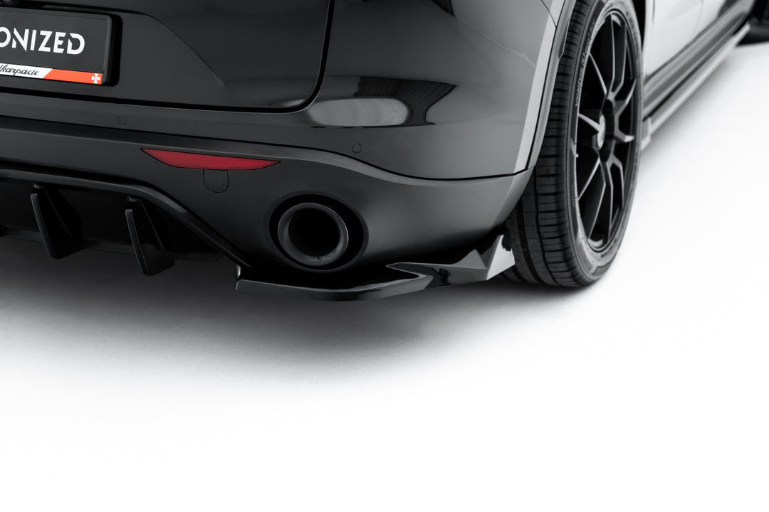 Rear Side Splitters V.2 Alfa Romeo Stelvio Mk1 (set for valance)