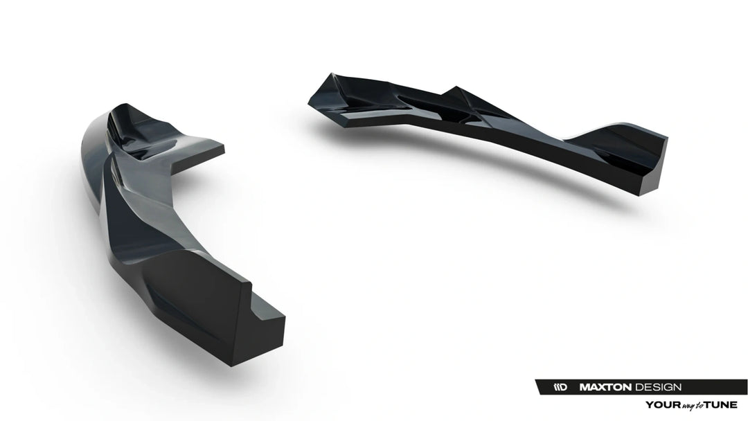Rear Side Splitters V.2 Audi RS3 Sedan 8Y Facelift (set for valance)