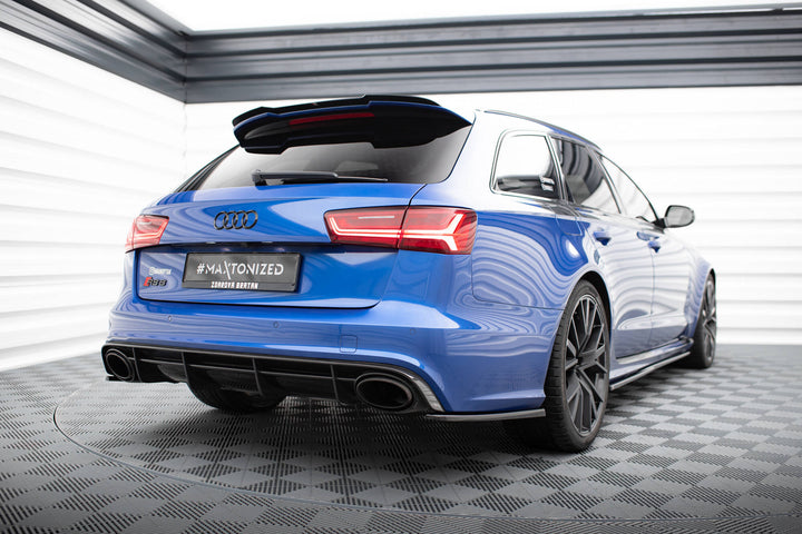 REAR SIDE SPLITTERS V.2 AUDI RS6 C7