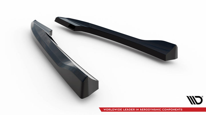 Rear Side Splitters V.2 Audi S5 / A5 S-Line Coupe / Cabriolet 8T (SET FOR VALANCE)