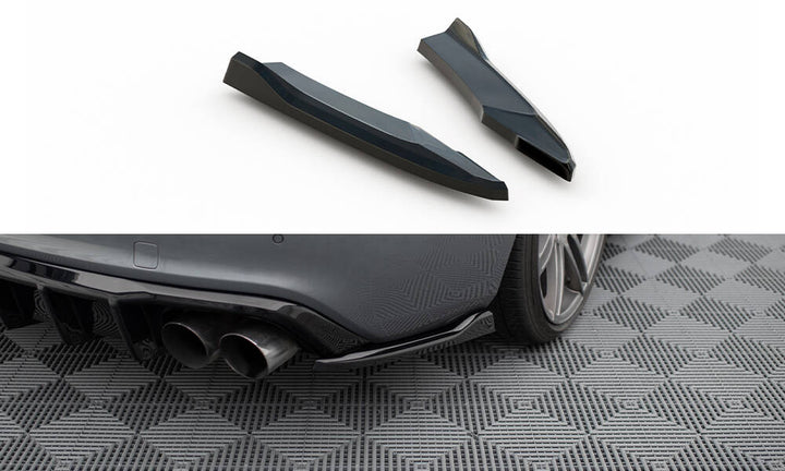 REAR SIDE SPLITTERS V.2 AUDI S5 COUPE 8T FACELIFT (set for valance)