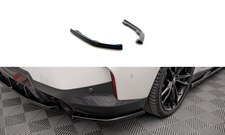 REAR SIDE SPLITTERS V.2 BMW 2 COUPE M-PACK G42