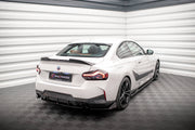 REAR SIDE SPLITTERS V.2 + FLAPS BMW 2 COUPE M-PACK G42