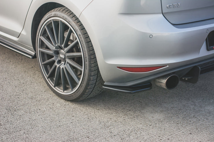 REAR SIDE SPLITTERS V.2 VW GOLF 7 GTI