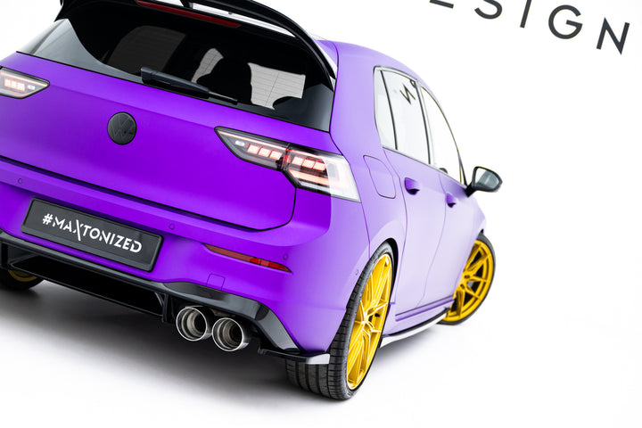 REAR SIDE SPLITTERS V.2 FOR VOLKSWAGEN GOLF R MK8