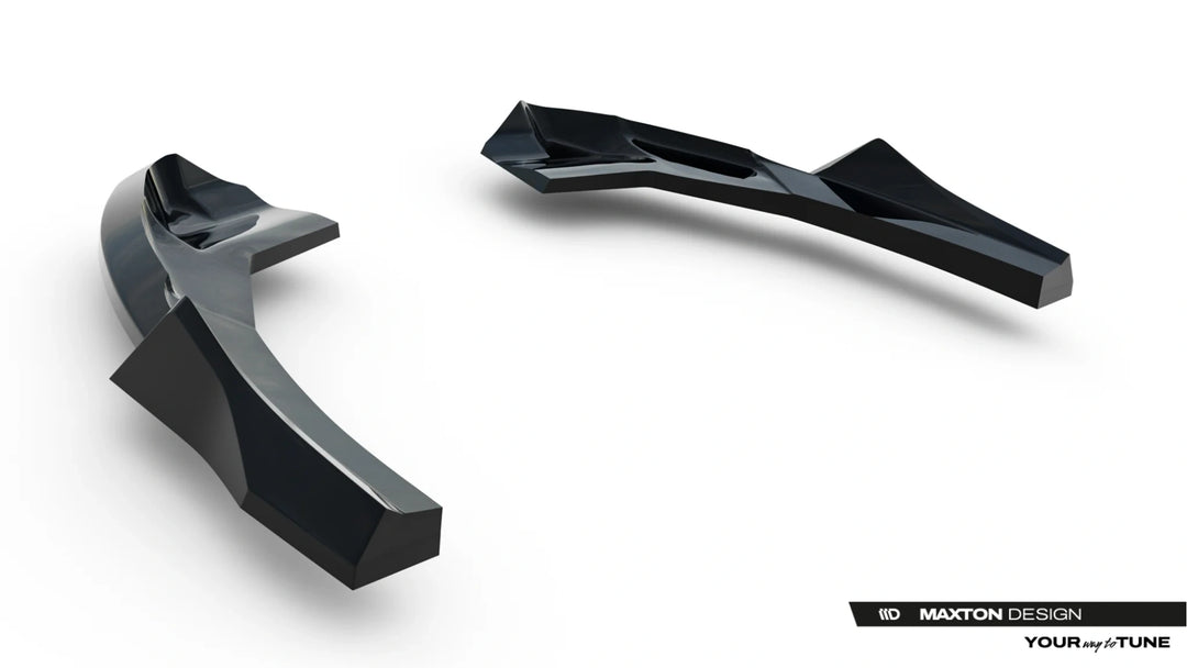 Rear Side Splitters V.3 Audi RS3 Sedan 8Y Facelift (set for valance)
