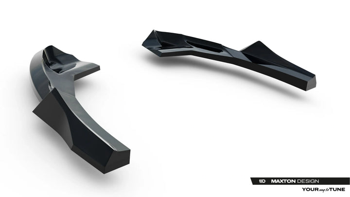 Rear Side Splitters V.3 Audi RS3 Sedan 8Y Facelift (set for valance)
