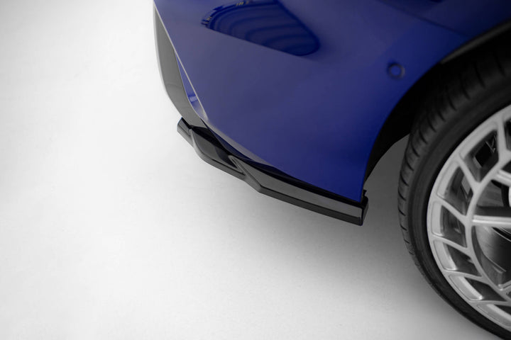 Rear Side Splitters V.3 Audi S3 Sedan 8Y Facelift (set for Maxton valance)