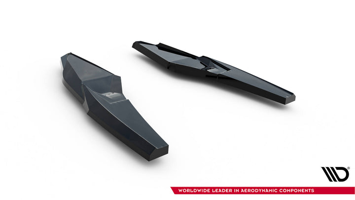 Rear Side Splitters V.3 Audi S3 Sedan 8Y Facelift (set for Maxton valance)