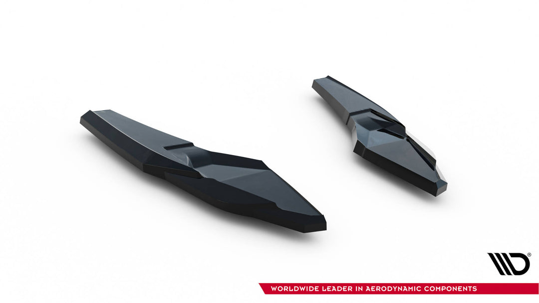 Rear Side Splitters V.3 Audi S3 Sedan 8Y Facelift (set for Maxton valance)