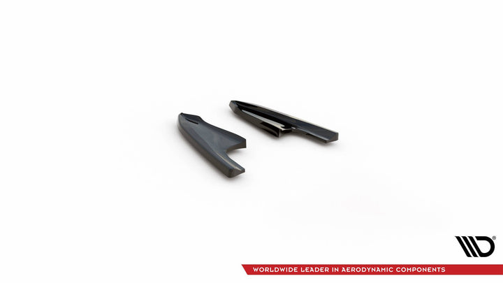 REAR SIDE SPLITTERS V.3 FOR VOLKSWAGEN GOLF R MK8 (SET FOR MAXTON VALANCE V1)