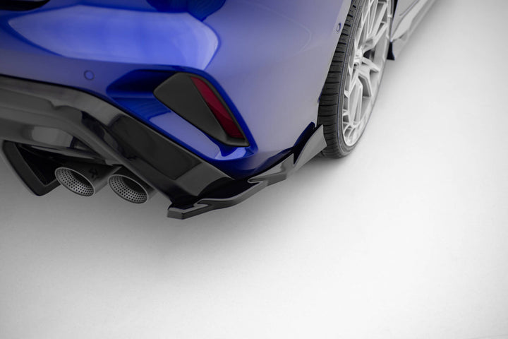 Rear Side Splitters V.4 Audi S3 Sedan 8Y Facelift (set for Maxton valance)