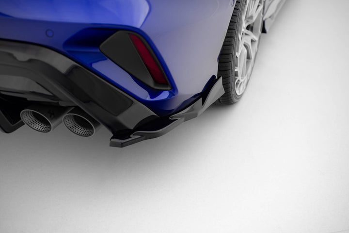 Rear Side Splitters V.4 Audi S3 Sedan 8Y Facelift (set for Maxton valance)