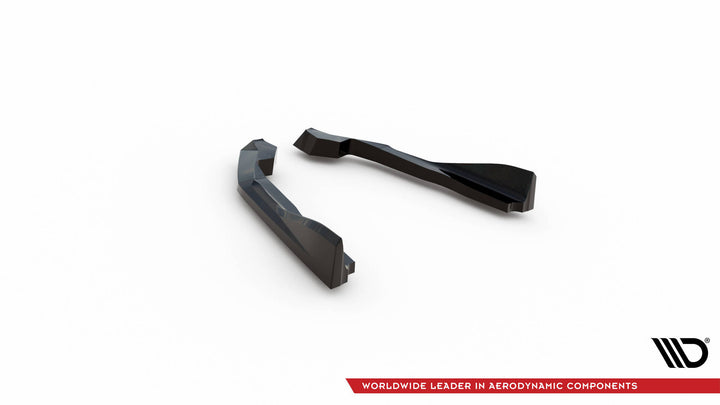 REAR SIDE SPLITTERS V.4 BMW 2 G42 (set for Maxton valance)