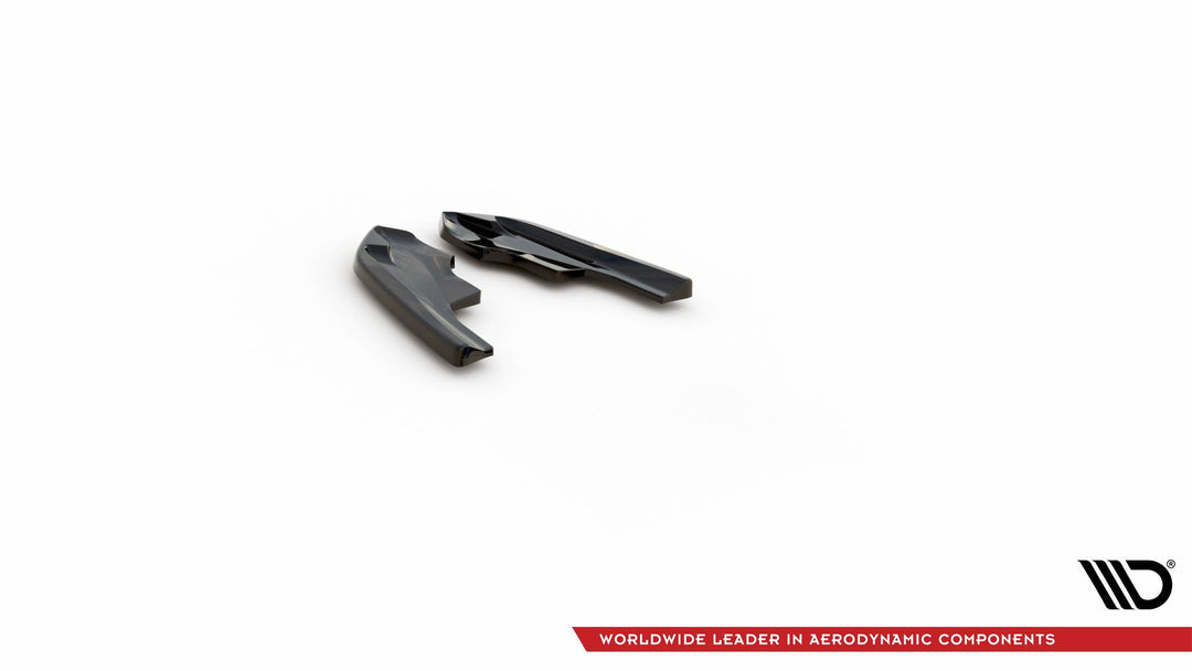 REAR SIDE SPLITTERS V.4 FOR VOLKSWAGEN GOLF R MK8 (SET FOR MAXTON VALANCE V.2)