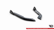 REAR SIDE SPLITTERS V.5 BMW 4 COUPE M-PACK F32 (set for valance)