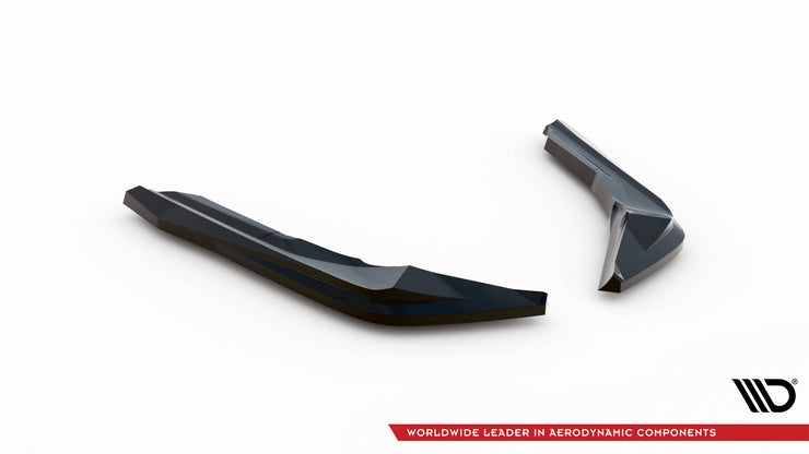 Rear Side Splitters V.5 BMW M2 G87 (set for valance v.2)