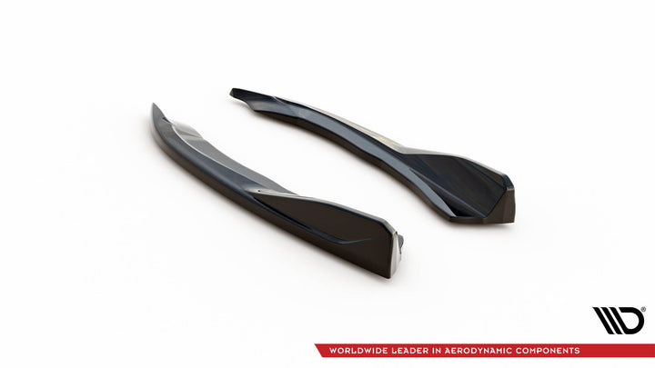 Rear Side Splitters V.6 BMW 4 M440i G22 / G23 / G22 Facelift / G23 Facelift (set for Maxton valance )