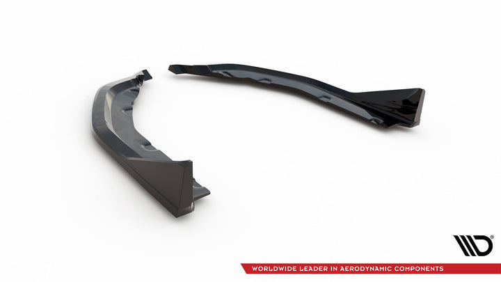Rear Side Splitters V.6 CSL Look BMW M3 Sedan / Touring G80 / G81 (set for Maxton valance v.1)