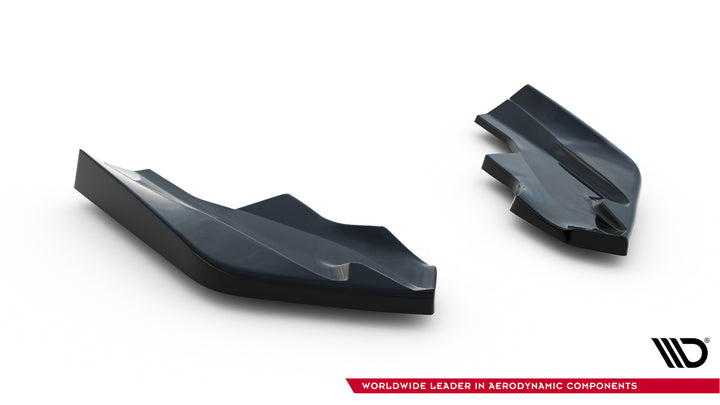 Rear Side Splitters V.6 for Volkswagen Golf R Hatchback Mk8 Facelift (SET FOR MAXTON VALANCE)
