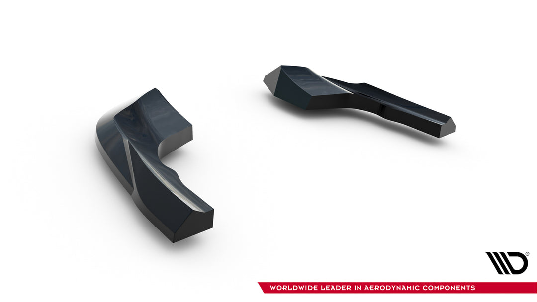 Rear Side Splitters V.8 Volkswagen Golf R Hatchback Mk8 / Mk8 Facelift