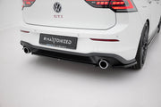 CENTRAL REAR SPLITTER VOLKSWAGEN GOLF 8 GTI