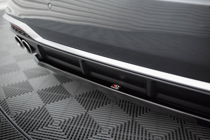 CENTRAL REAR SPLITTER FOR AUDI S5 SPORTBACK F5 FACELIFT