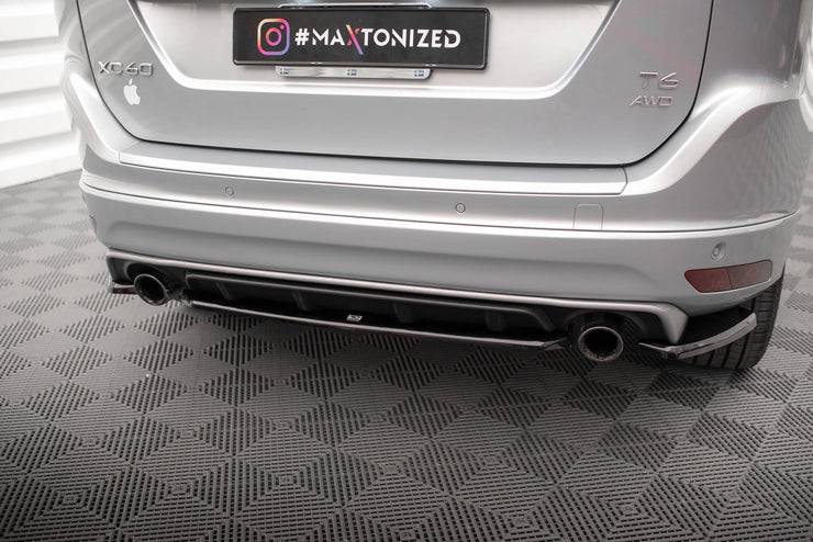 REAR SPLITTER FOR VOLVO XC60 R-DESIGN MK1 FACELIFT