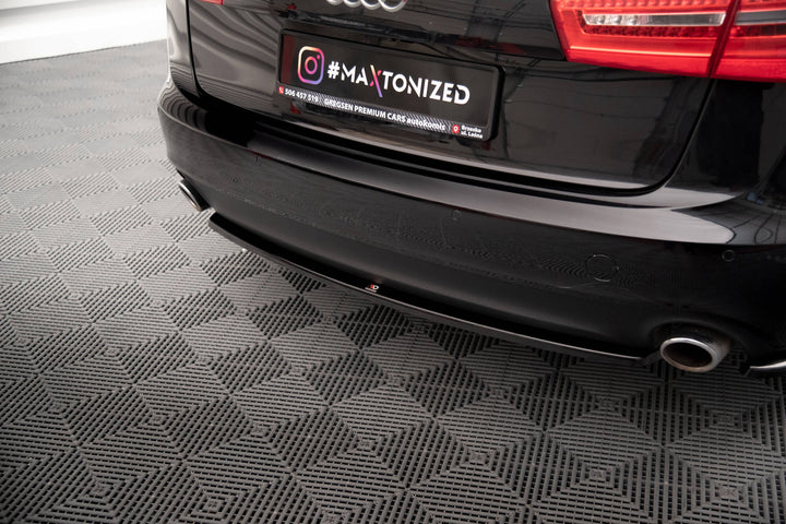 Rear Splitter for suitable for Audi A6 Avant / Sedan C7