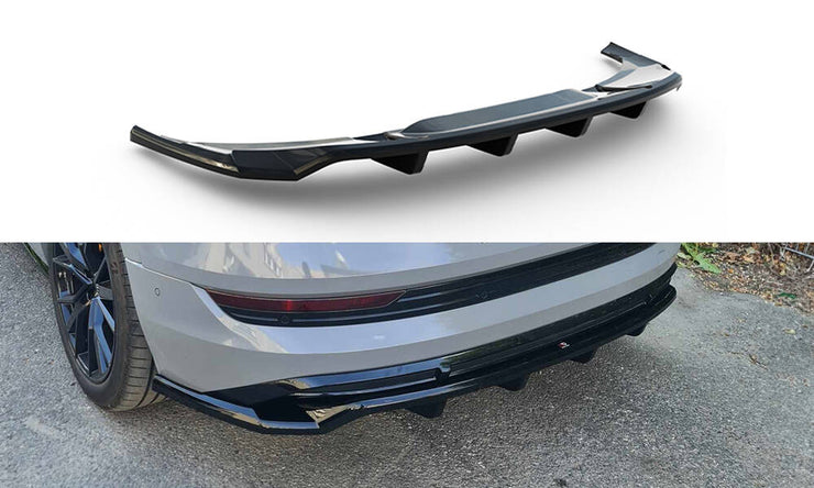 Rear Splitter (with vertical bars) Audi e-Tron S-Line