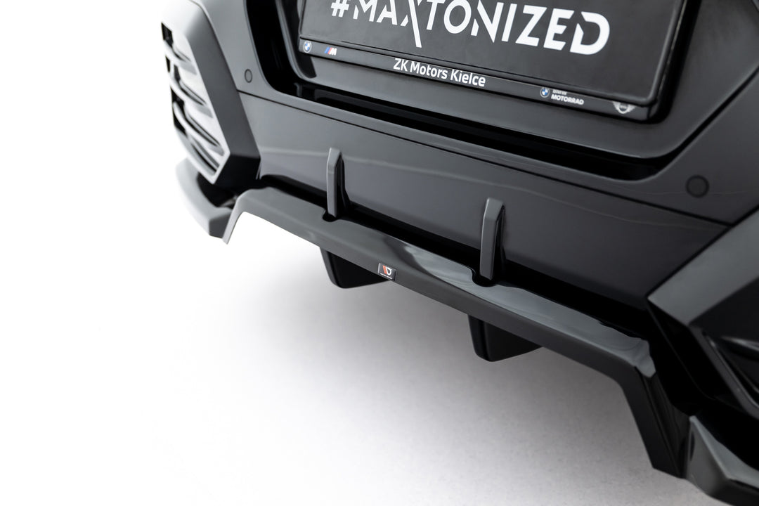 Rear Splitter (with vertical bars) BMW X2 M-Pack / iX2 U10