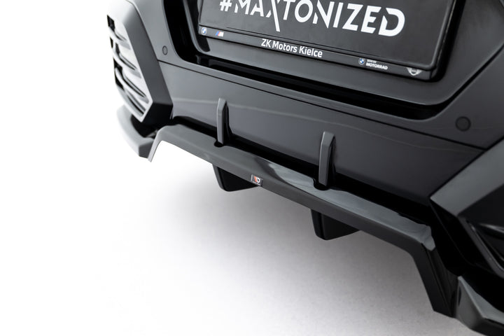 Rear Splitter (with vertical bars) BMW X2 M-Pack / iX2 U10