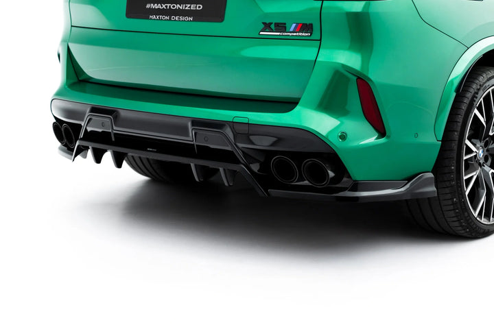 CENTRAL REAR SPLITTER (WITH VERTICAL BARS) BMW X5 M F95 FACELIFT