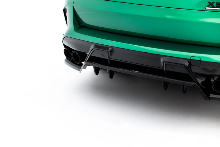 CENTRAL REAR SPLITTER (WITH VERTICAL BARS) BMW X5 M F95 FACELIFT