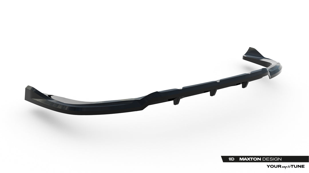 CENTRAL REAR SPLITTER (WITH VERTICAL BARS) LEXUS RX MK4 FACELIFT