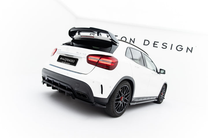 Rear Splitter (with vertical bars) Mercedes-Benz GLA 45 AMG X156 Facelift
