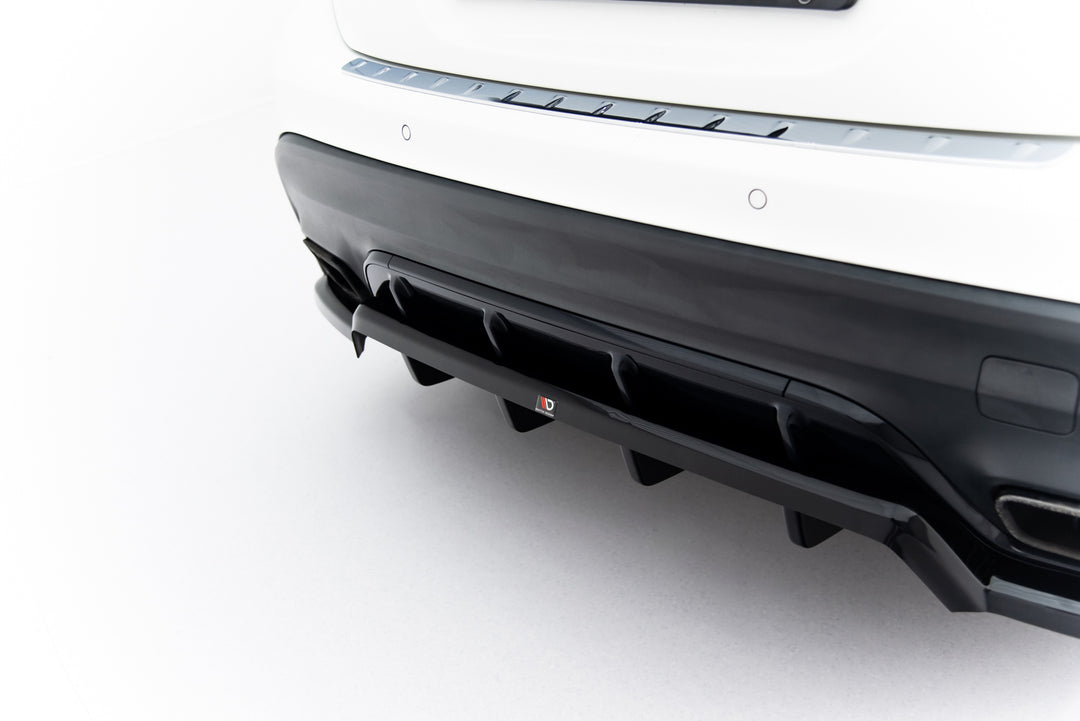 Rear Splitter (with vertical bars) Mercedes-Benz GLA 45 AMG X156 Facelift