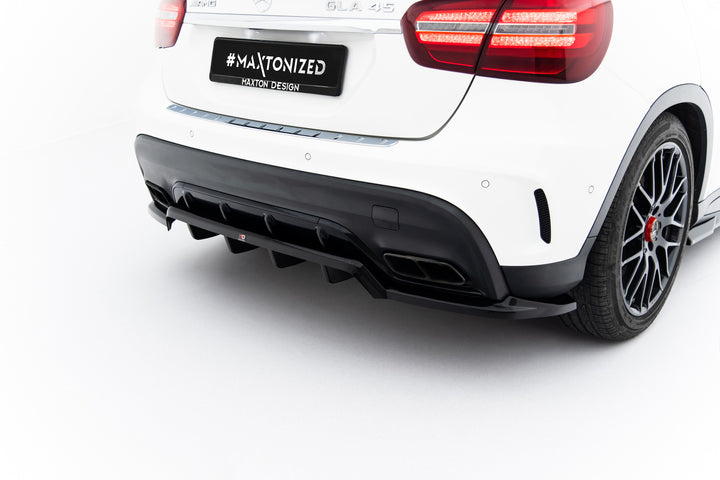 Rear Splitter (with vertical bars) Mercedes-Benz GLA 45 AMG X156 Facelift