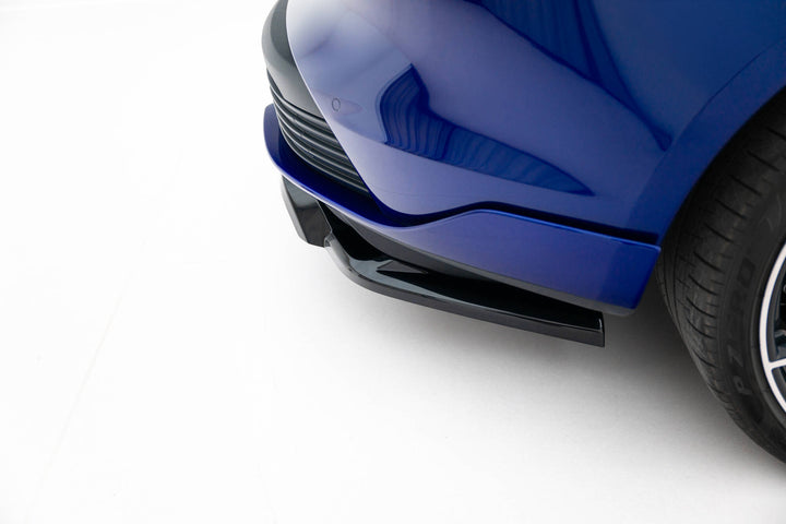 Rear Splitter (with vertical bars) Porsche Taycan Turbo S Mk1