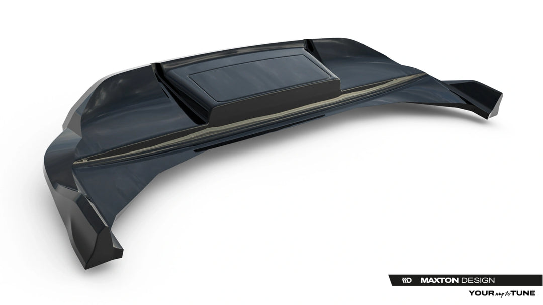Rear Splitter (with vertical bars) suitable for Audi Q6 e-tron S-Line / SQ6 e-tron SUV / Sportback Mk1