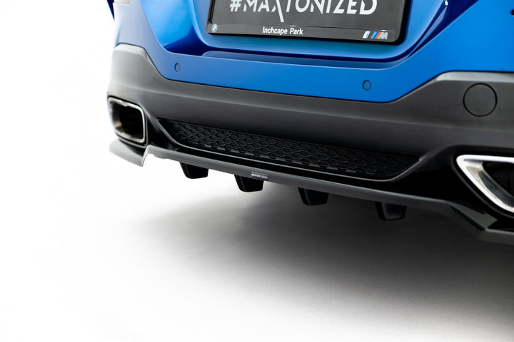 Rear Splitter (with vertical bars) suitable for BMW 8 Coupe M-Pack G15
