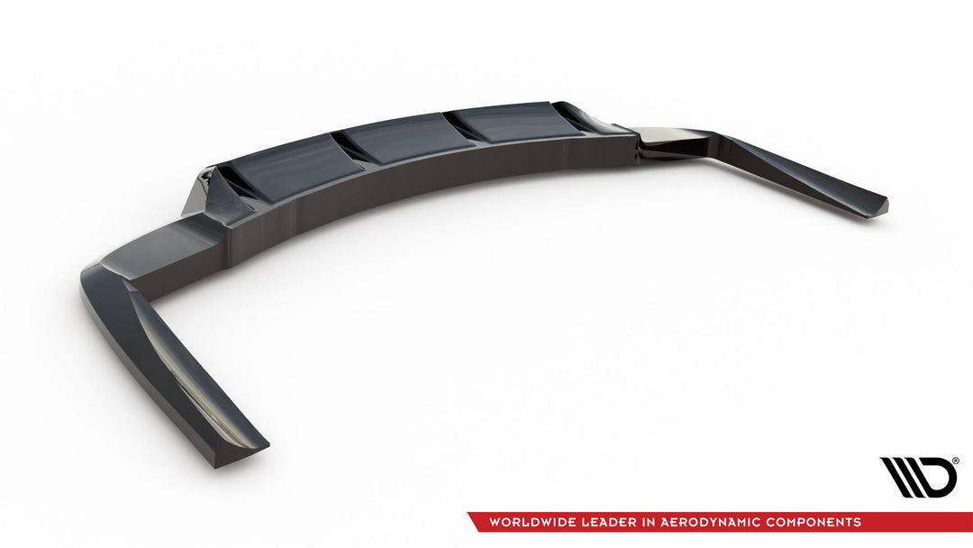 Rear Splitter (with vertical bars) suitable for Mercedes-AMG CLA 45 C117 Facelift