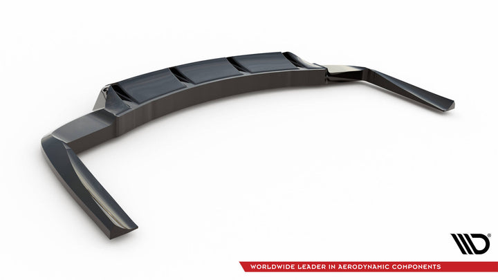 Rear Splitter (with vertical bars) suitable for Mercedes-AMG CLA 45 C117 Facelift