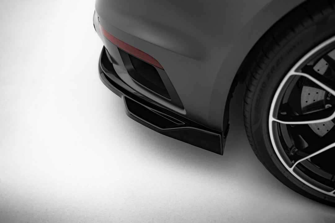 Rear Splitter (with vertical bars) suitable for Porsche 911 Turbo S Sport Package 992