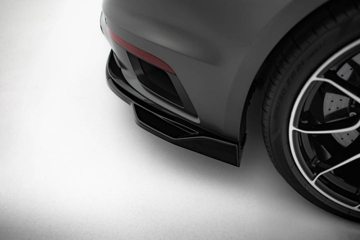 Rear Splitter (with vertical bars) suitable for Porsche 911 Turbo S Sport Package 992